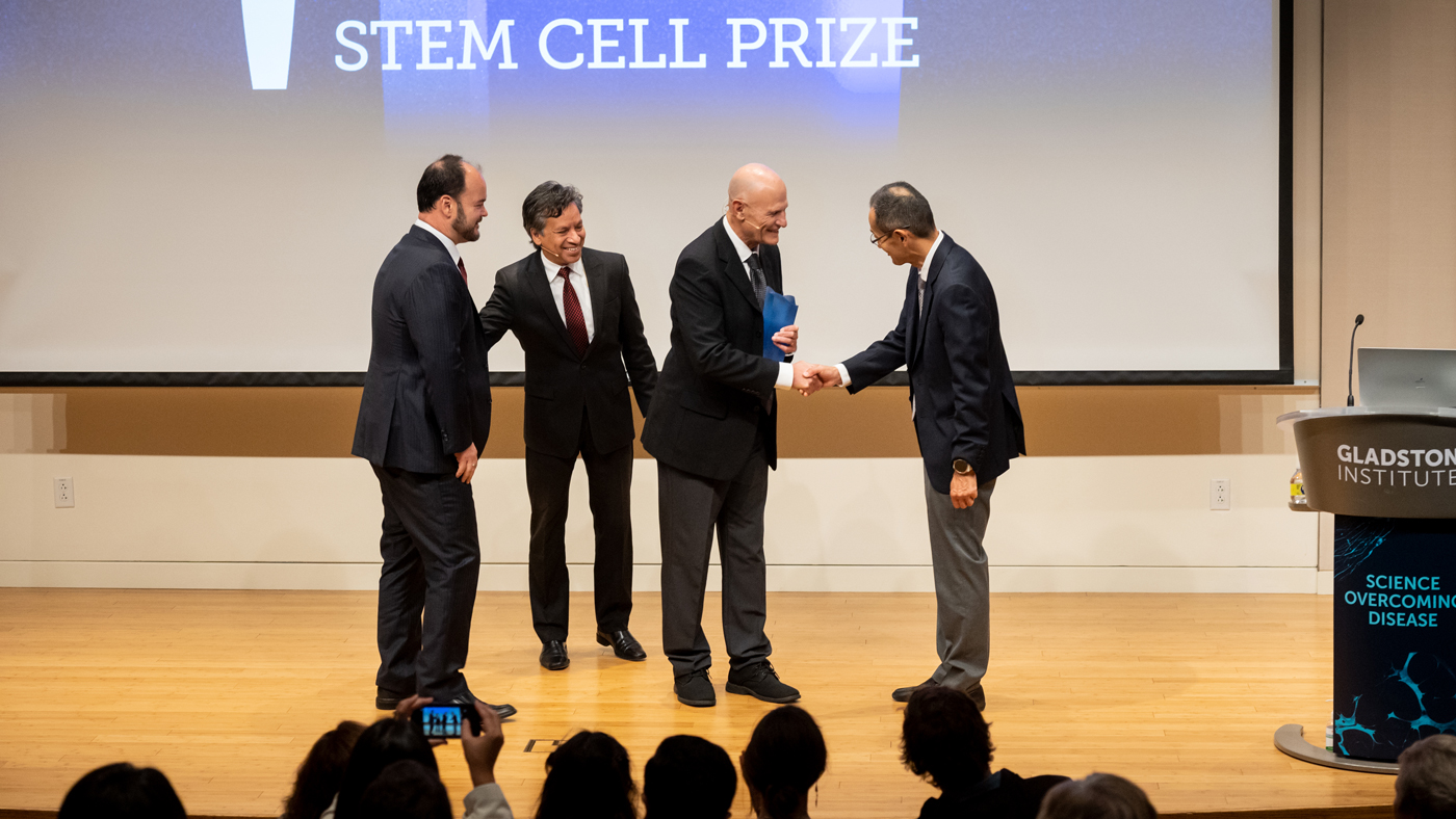 Presentation of the 2022 Ogawa-Yamanaka Stem Cell Prize at Gladstone Institutes